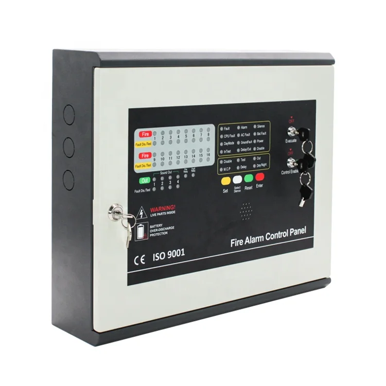 1/2/4/8/16/32 zones conventional fire alarm center control panels fire alarm control panels manufacturer