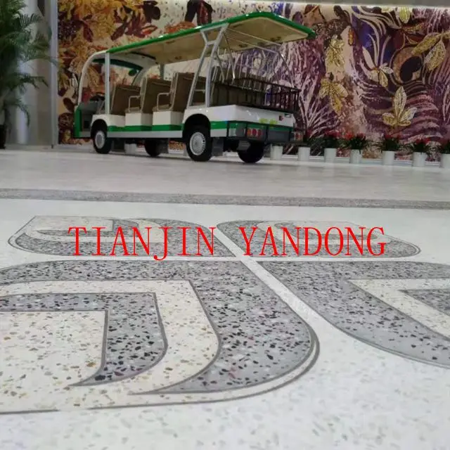 Marble chip/ pea gravel for terrazzo