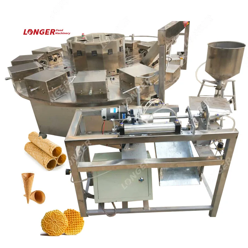 Commercial Factory Price Egg Roll Maker Waffle Cone Maker Ice Cream Cone Making Machine For Sale