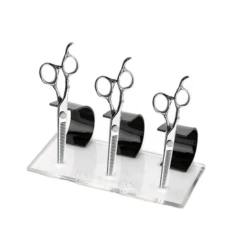 Factory customized  Pet scissors display frame acrylic hair scissors display ark stretch scissors accessories display stand