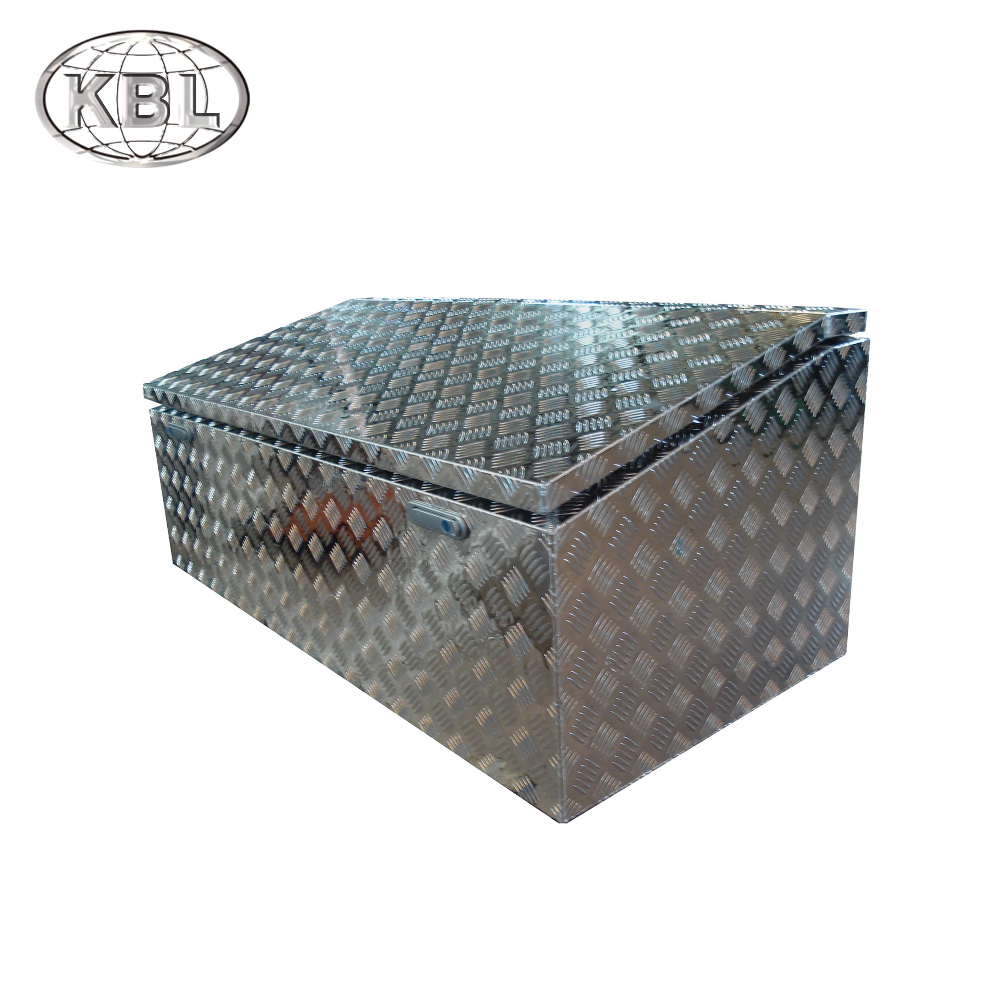 Truck Trailer Aluminum Truck Bed Rail Tool Box with Gas Strut/Rubber Seal(KBL-APH1450)(ODM/OEM)