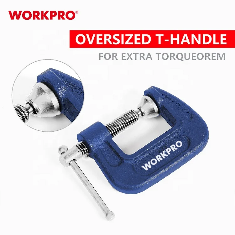 Деревянный зажим WORKPRO 25 мм 1 дюйм
