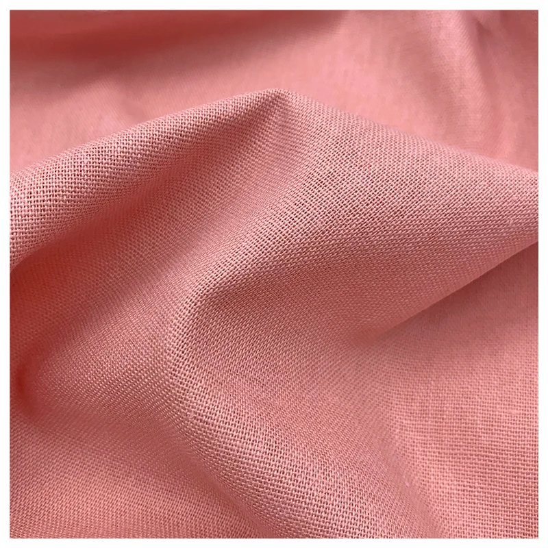 High Quality Shirt Cloth Clothing Cotton 8837# Wholesale Shirting Man Dress Soft Woman Polyester Linen And Viscose Blend Fabric