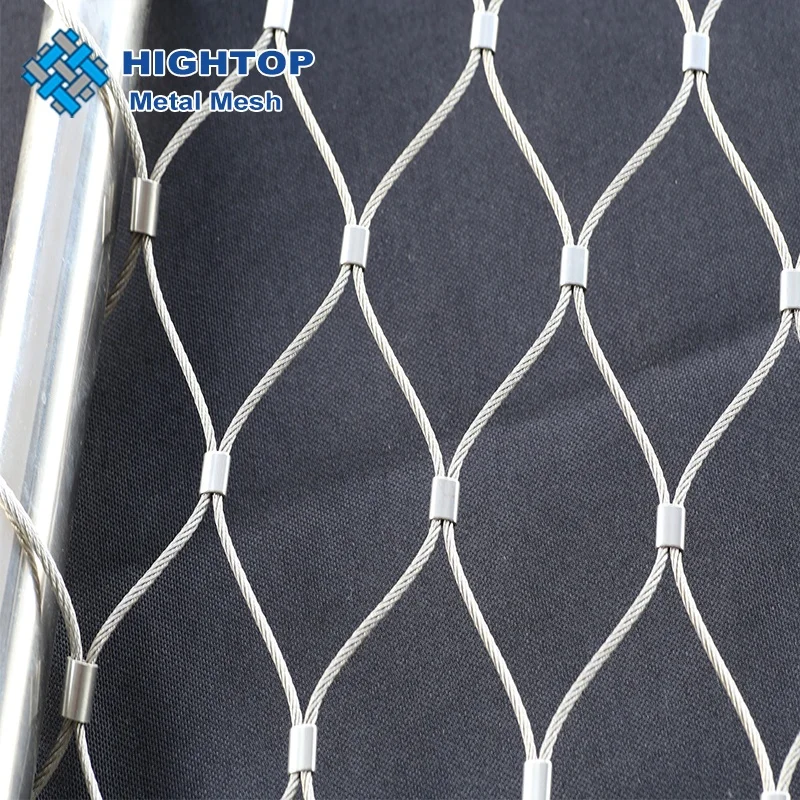 architectural stainless steel wire mesh/stainless steel cable mesh/ ss rope cable wire net
