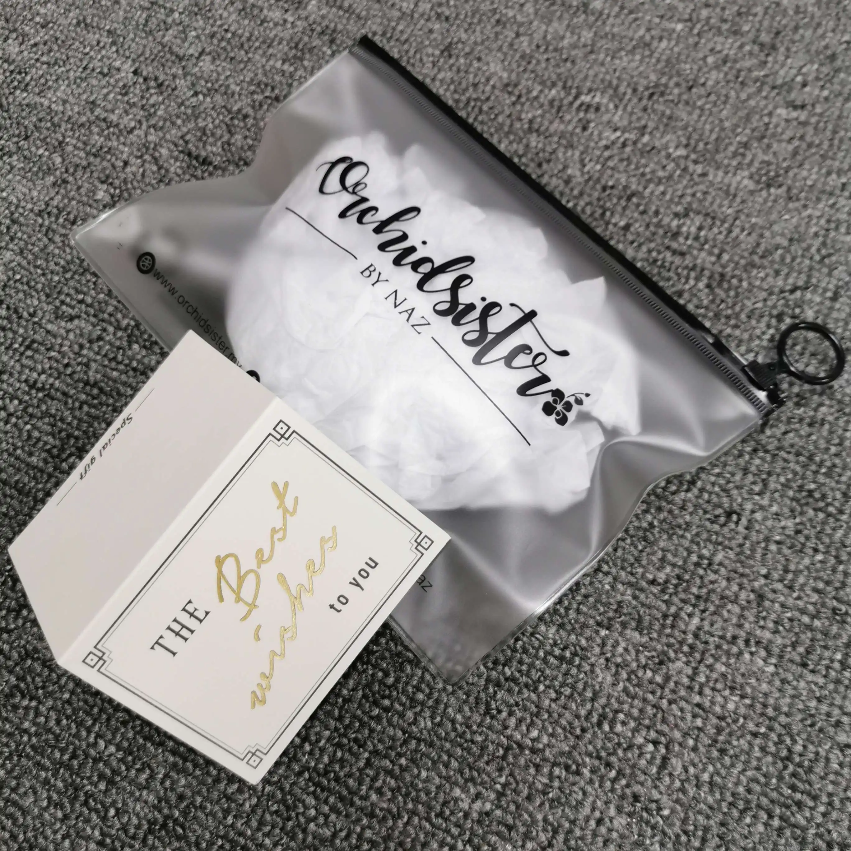  Custom PVC Zipper Top Bag Pouch Clear Packaging lock Product zipper plastic bikini