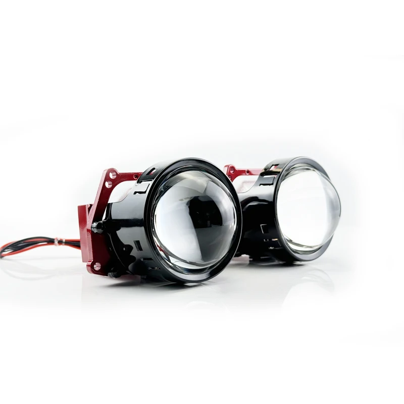New 60W High Quality LED Headlamp for Ford Kia 3-inch Dual Lens 6000K White Light CSP Chip H1 Beam for Corolla Venza Models