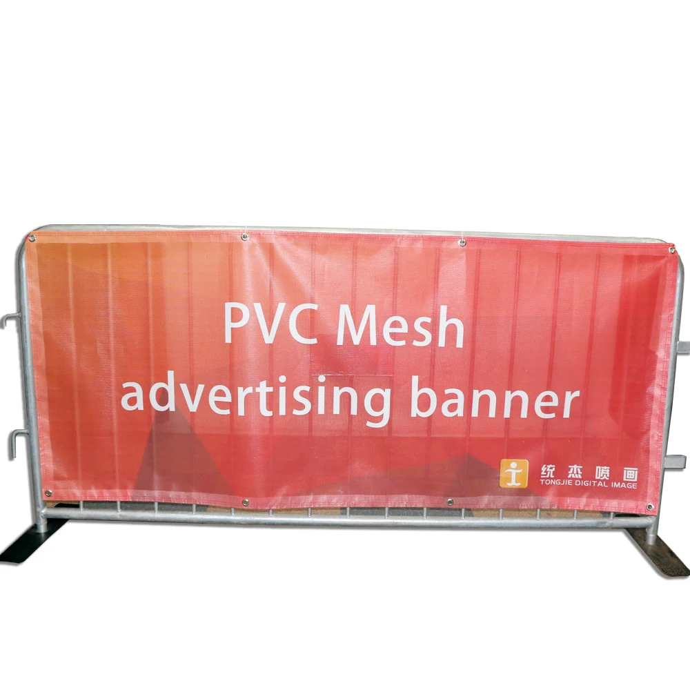 Customized Printing  OutdoorAdvertising Display PVC Vinyl  barrier Banner For sporting events