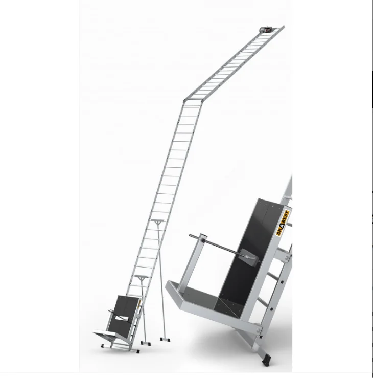 Customized Galvanized Steel Solar Panels Electric Hoist Roof Lifter Pv Modules Ladder Lift For Plate Solar