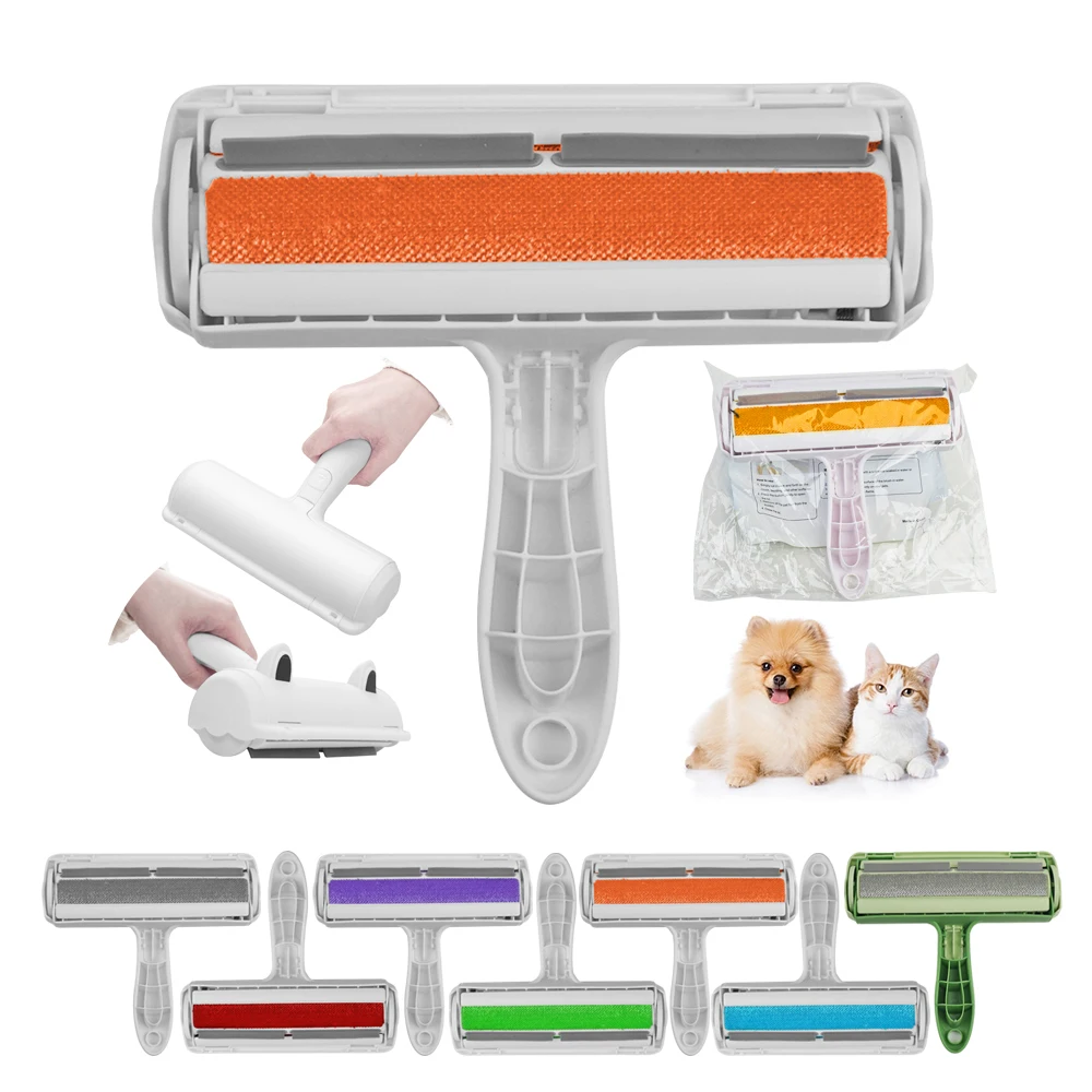 Reusable Cat and Dog Hair Removal Portable Lint Roller Pet Hair Remover