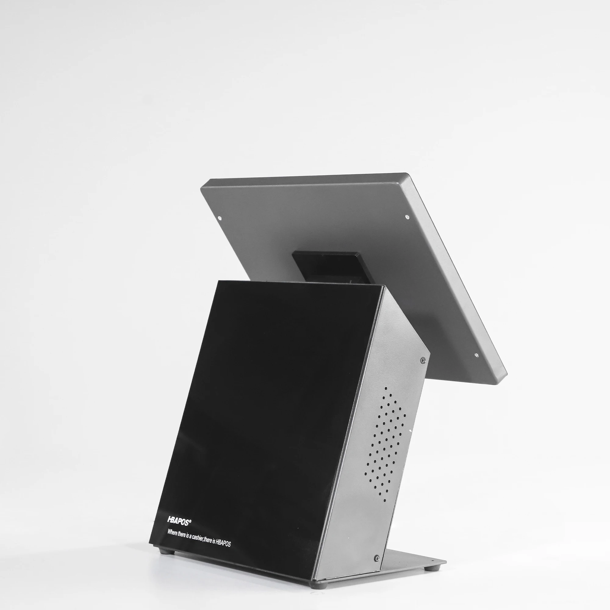 China Professional Pos System 15inch Touch Pos Cashier Machine Pos System With 80mm Thermal Printer For Supermarket