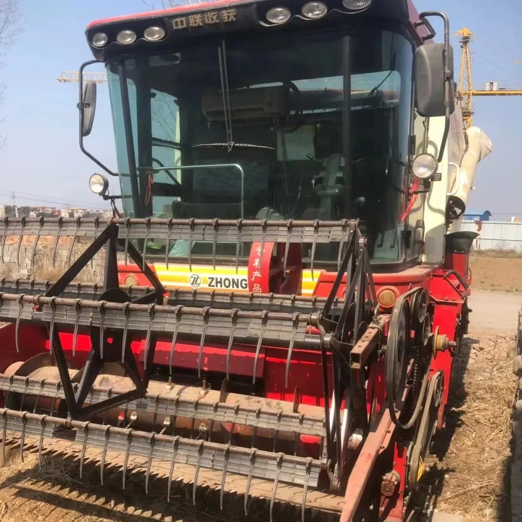 fairly used yanmar/kubota zoomlion multi-function uses of rice harvester with low price