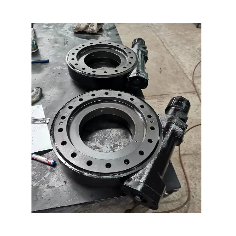 14 дюймов IP65 высокой точности WEA червячная передача поворотный привод с гидравлическим двигателем