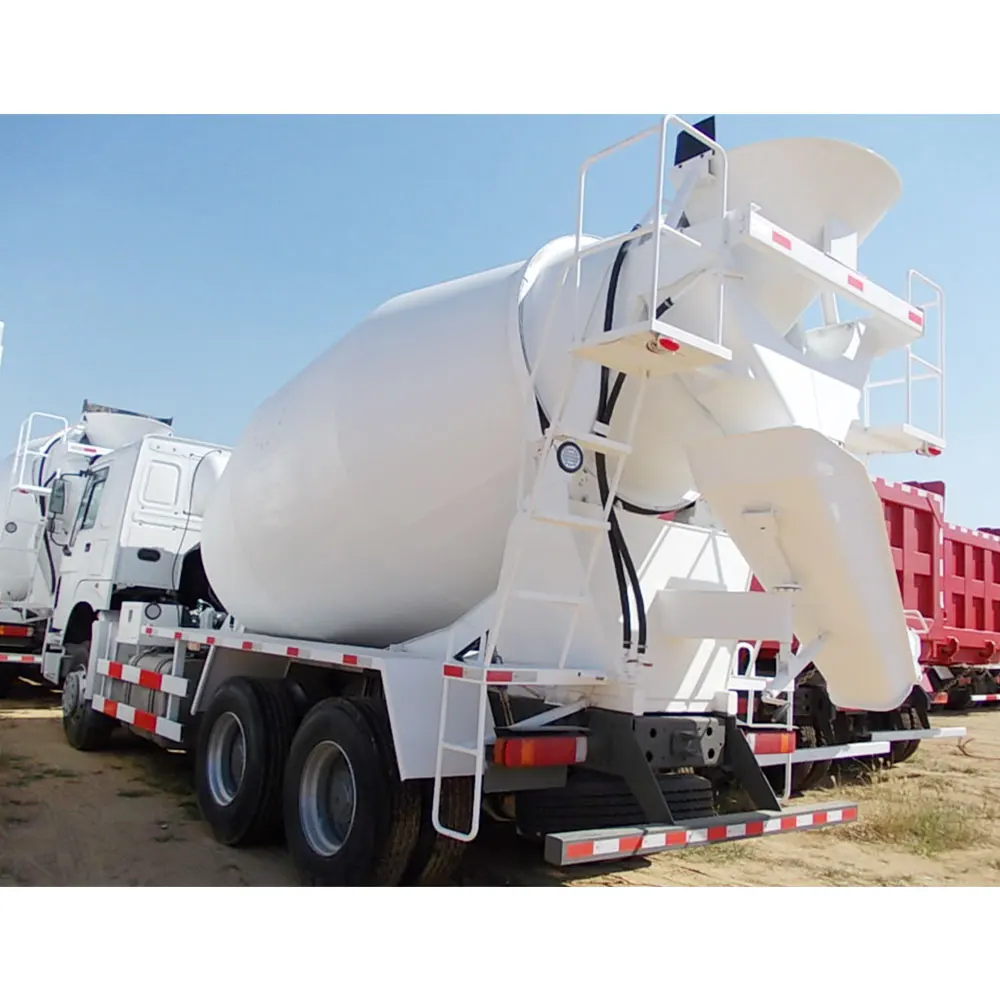 Sinotruck Howo 6x4 10 wheel Concrete Mixer Truck LHD RHD 10cbm 20cbm cement howo mixer truck