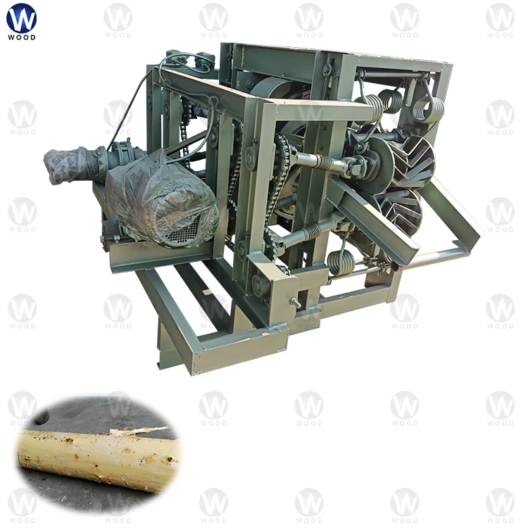 Big capacity Eucalyptus Wood Peeling Machine wood peeler tree debarking machine