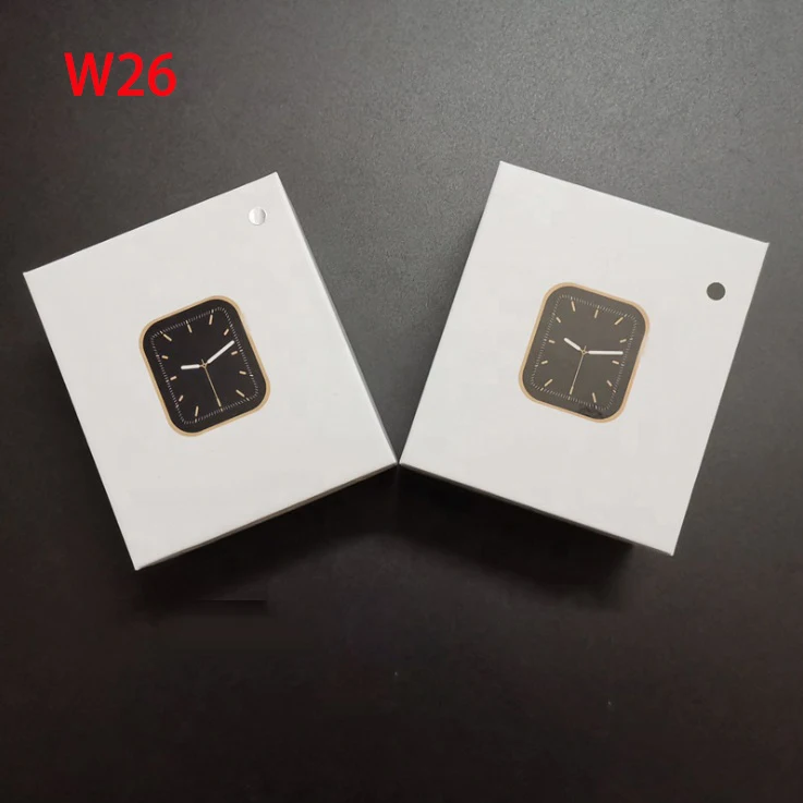 
Amazon Hot Sale W26 Support BT Calling Heart Rate Body Temperature Monitor Digital China Smart Watches W26Plus 