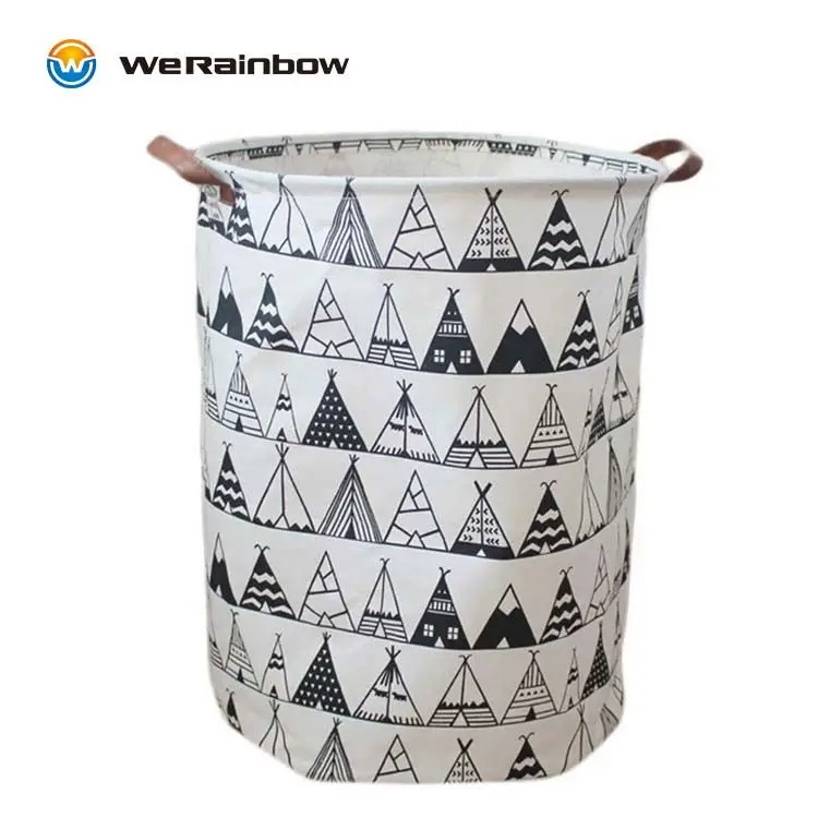 Factory Supply Reasonably Priced Foldable Wire Mesh Basket Storage for Laundry Bag Clothing and Fabric for Bathroom Home Use
