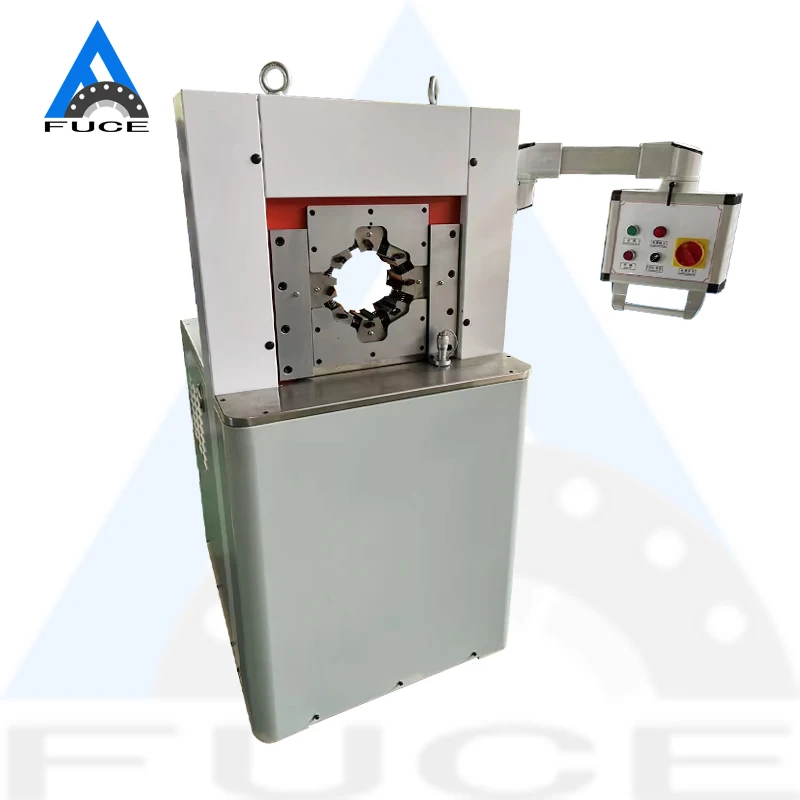 Factory Hydraulic crimping machine for 1-4 wire hose max 2' 3' electrical terminal ultra thin hose crimping machine