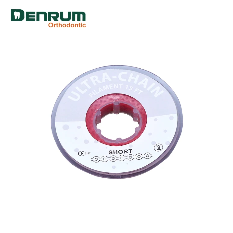 15 Feet Strong Power Dental Long-lasting Orthodontic Elastic Power Chain