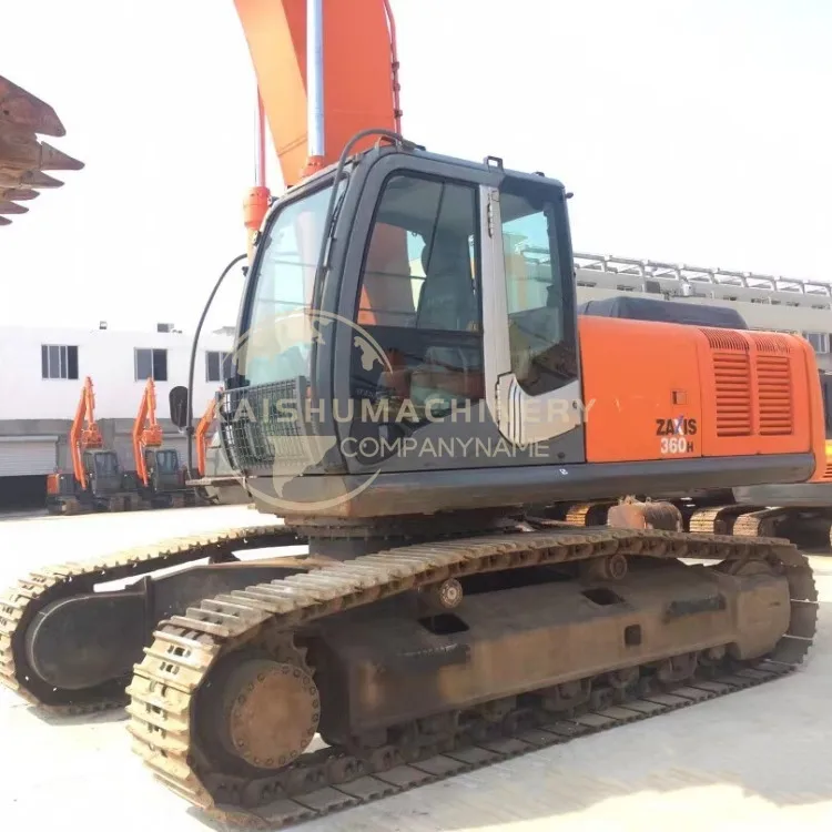 Бывший в употреблении японский экскаватор Hitachi 360H Большой размер Быстрая доставка Земляная движущаяся строительная