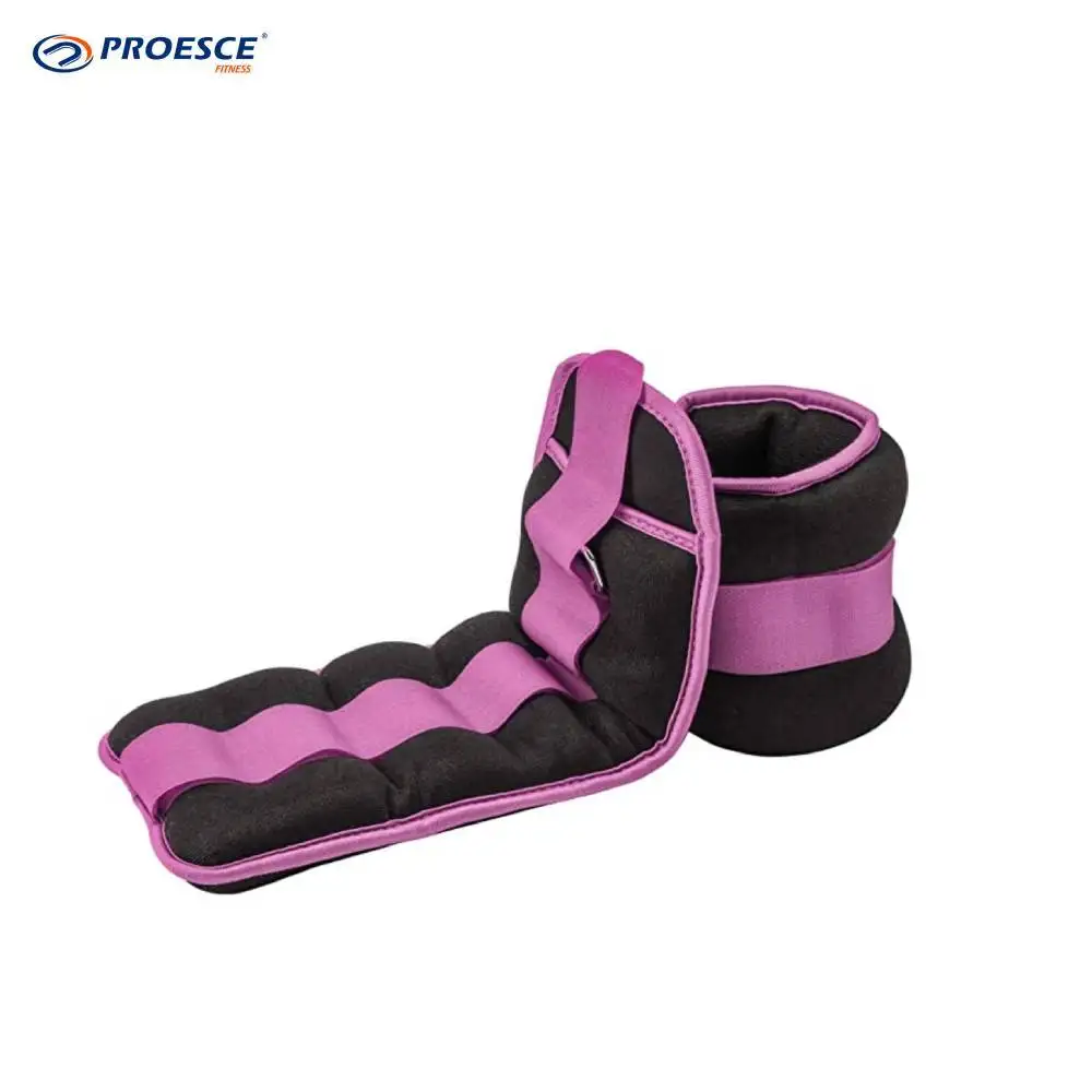 Neoprene Red blue black Ankle Weights Set,Ankle Wrist Weight Straps,Leg Weights Bands