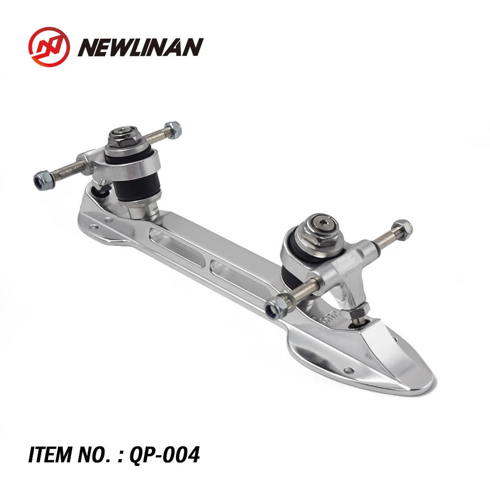 Aluminium Quad Skate Plate Derby Skate Plate without stopper brake