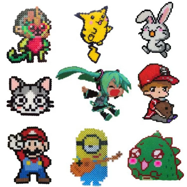 High quality 36 colored hama beads box set diy perler beads 5mm