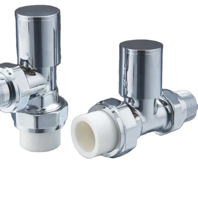 Factory Price Bathroom Forged Brass Radiator Valve for towel heater