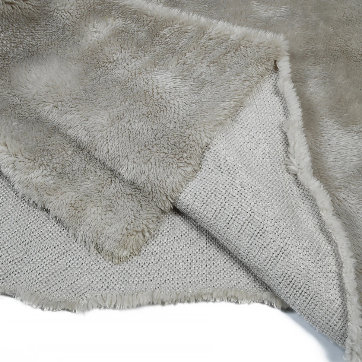 Gray Durable Not easy to fade Multi purpose Coral fleece Customizable Soft Low price Wholesale Super Soft Fabric