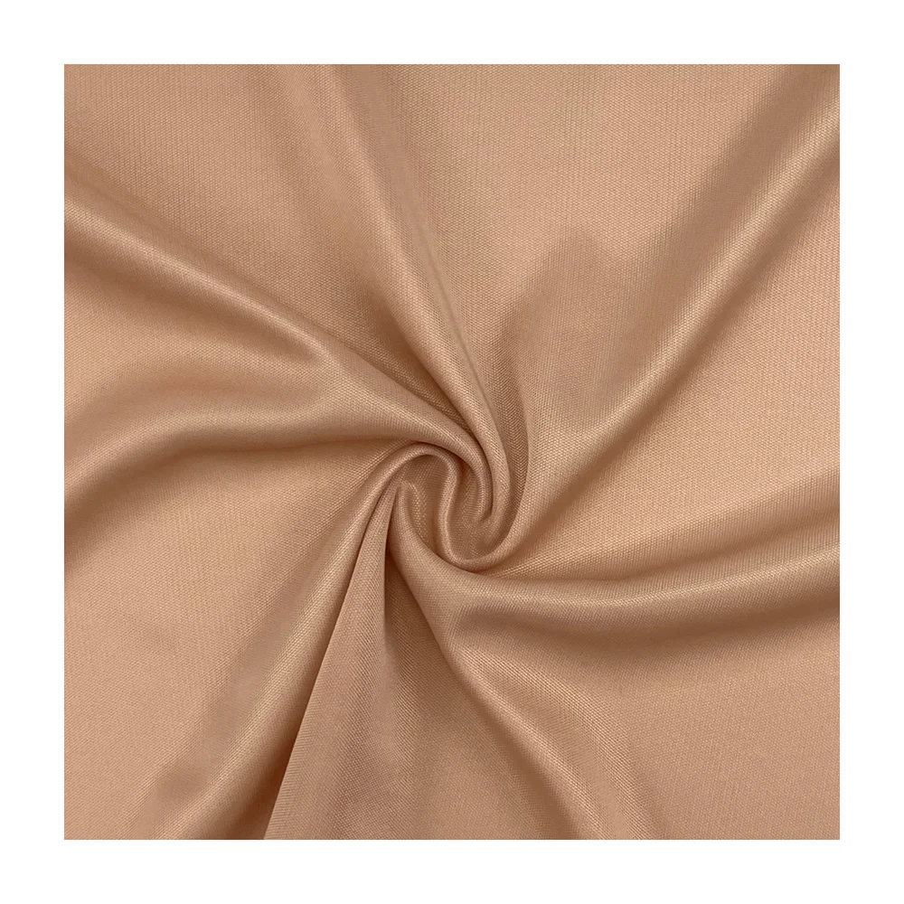 Factory supply Soft Stretch Textile 230GSM Waterproof Silk Leisure Plain Lining Taffeta Polyester Mens Trouser Fabrics