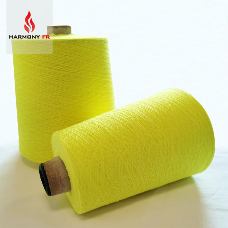 Cotton Modacrylic Flame 100% Spun Weaving Para-aramid Fire Retardant Sewing Thread Fireproof Filament Para Meta Aramid Yarn