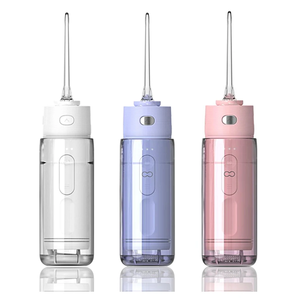 Smart Cordless Portable usb Water Dental Flosser Teeth Cleaning Oral Care Irrigator Cleaner Tooth ipx7 waterproof Water Flosser