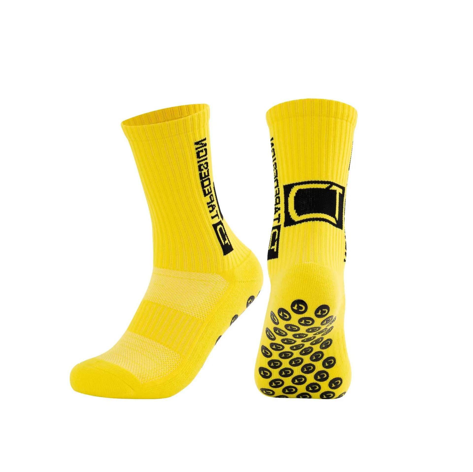 Wholesale Anti Slip Sock Non Slip Soccer Sport Football Sports Grip Socks For Men