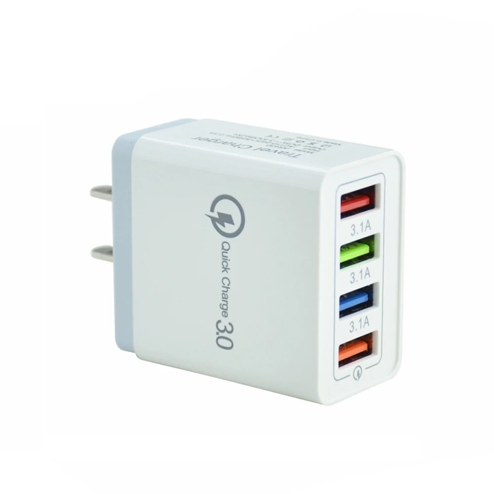 Универсальные домашние адаптеры SIPU с 4 портами USB, настенное зарядное устройство для телефона