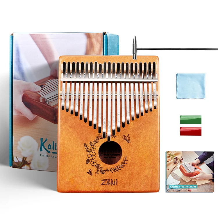 
kalimba musical instrument Factory wholesale kalimba buy 21 key thumb piano 
