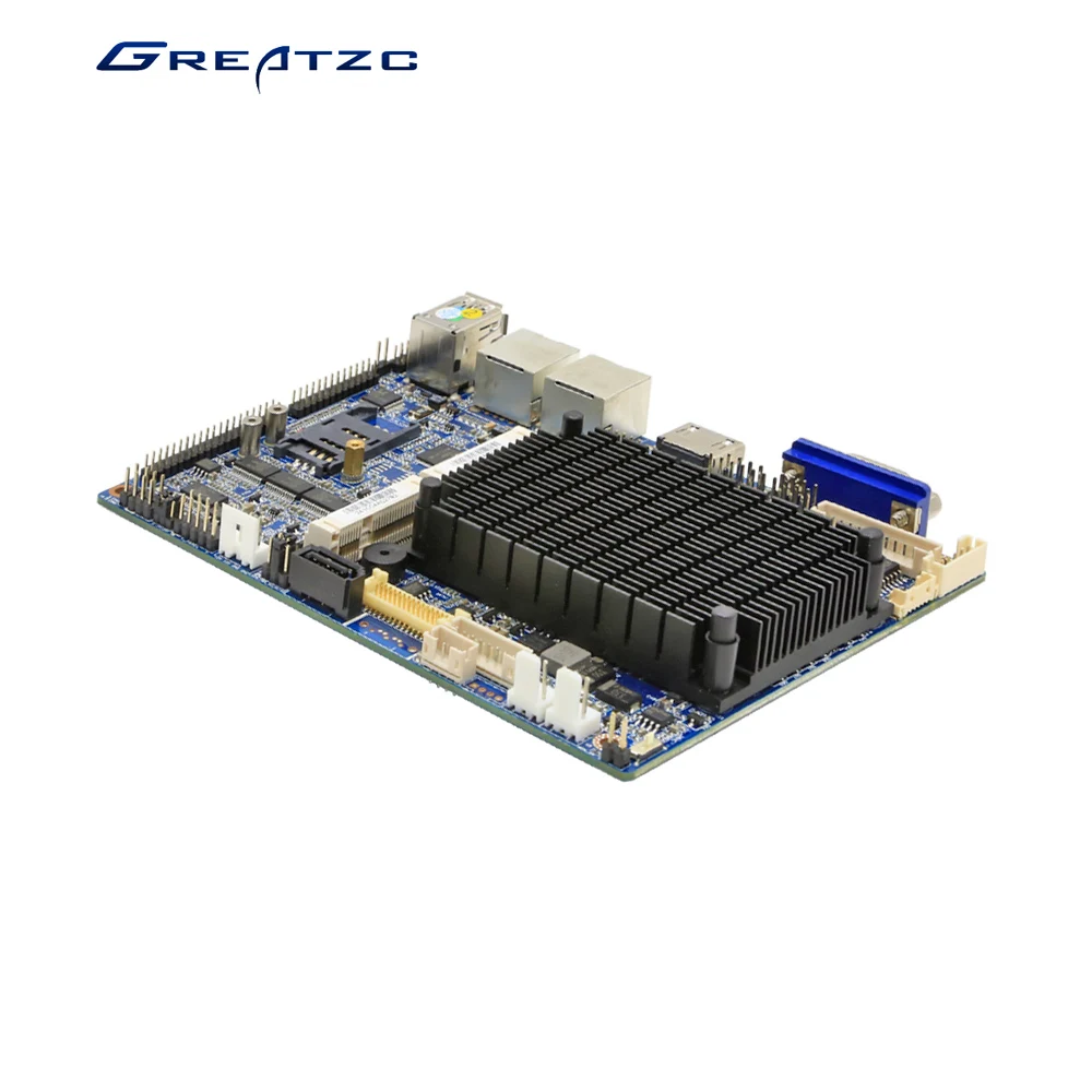GREATZC ZC35-EN2807DL Onboard Dual-core N2807 CPU 3.5Inch Mini Fanless Embedded Industrial  Motherboard