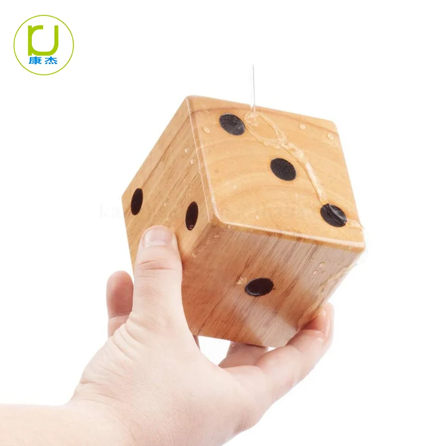 Indoor Outdoor Throwing Game Wooden Dice Game for Kids and Adults OEM & ODM Color box