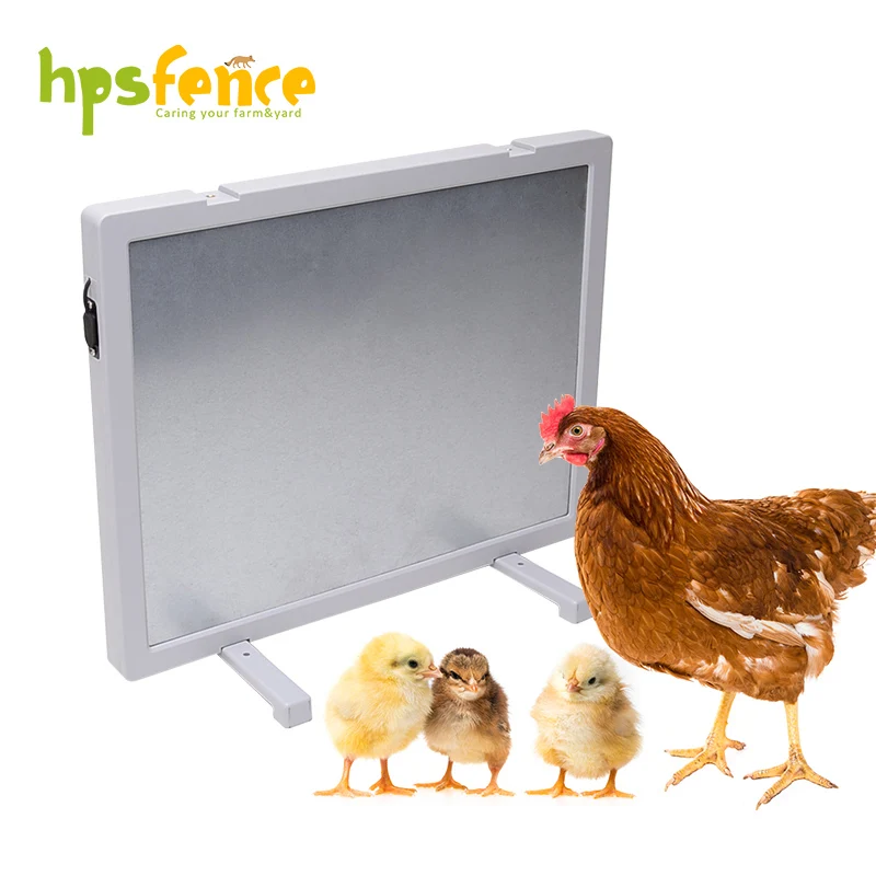 Height-adjustable 100 watts chicken brooder heater for chicken coop
