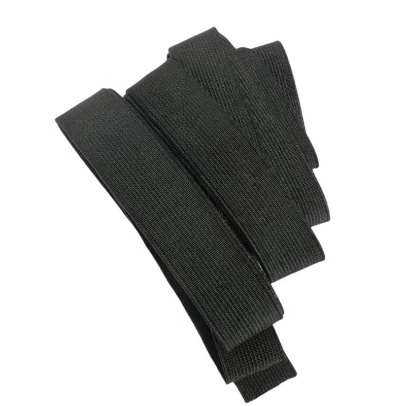 Wholesale  Flat Knit Elastic 20mm elastic bias tape binding band elastic tape for clothing cotton bias binding