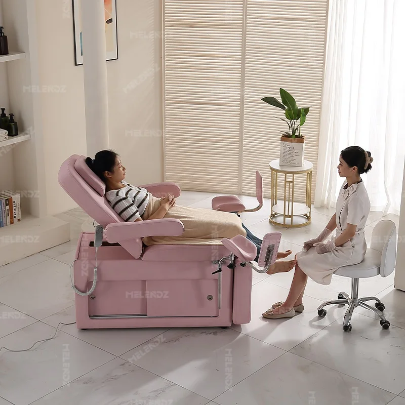 Eyelash Couch Spa Couch Dermatology  Chair Hydro Aesthetician Cosmetic Beautician Cosmetic Lash Beauty Procedure Bed