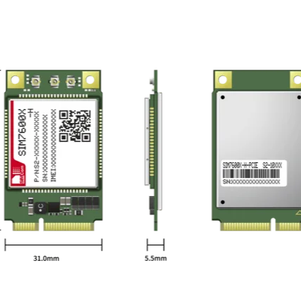 Simcom SIM7600G-H-PCIe LPWA CAT-M NB IoT GPRS EDGE Lpwa модуль