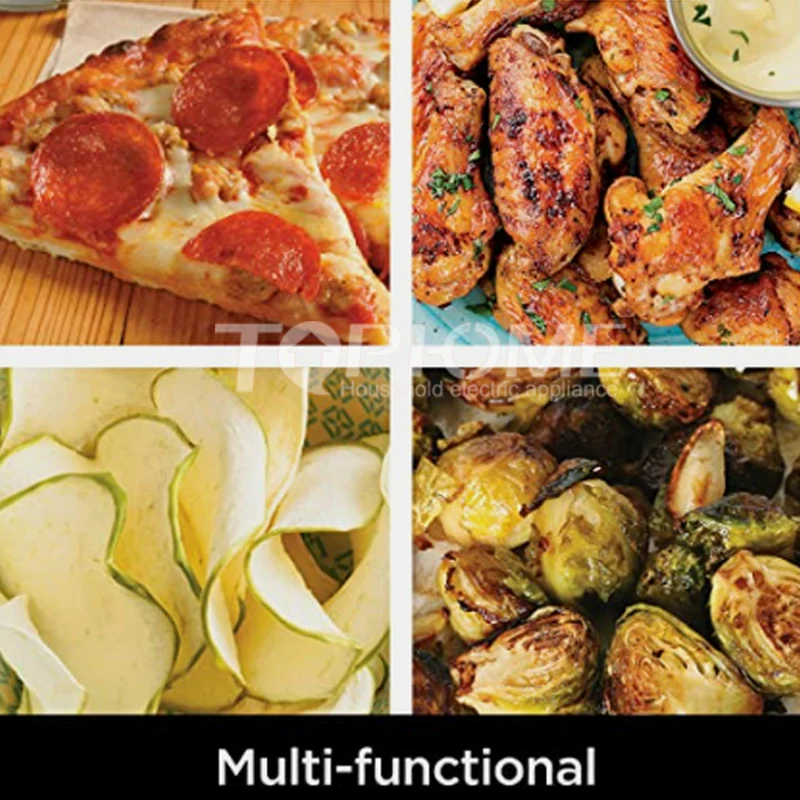 2600W 9L Cheap Dual-pot Electric Large Digital Air Fryer With 2 Independent Frying Baskets Dual Toaster Air Fryer Oven