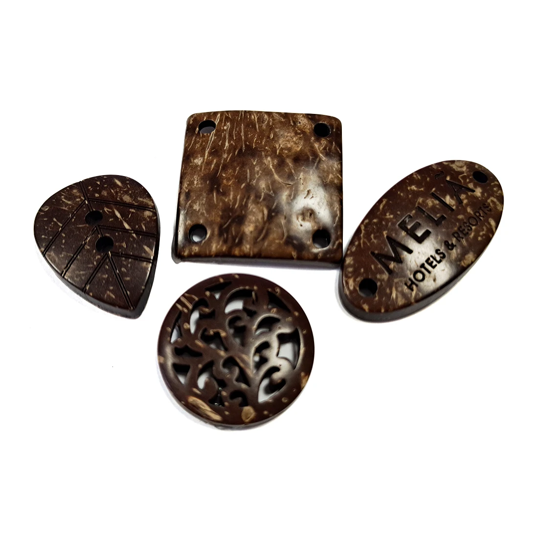 Wholesale Factory Customized Smart Access Control Key Tag Hotel Door Key Card Wooden NFC Key Chain