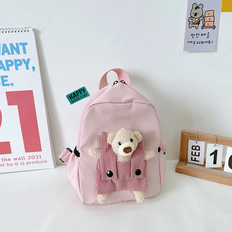 Hot Sale Small Cute lovely kids Teddy Bear Toy Kindergarten Backpack School  Bag