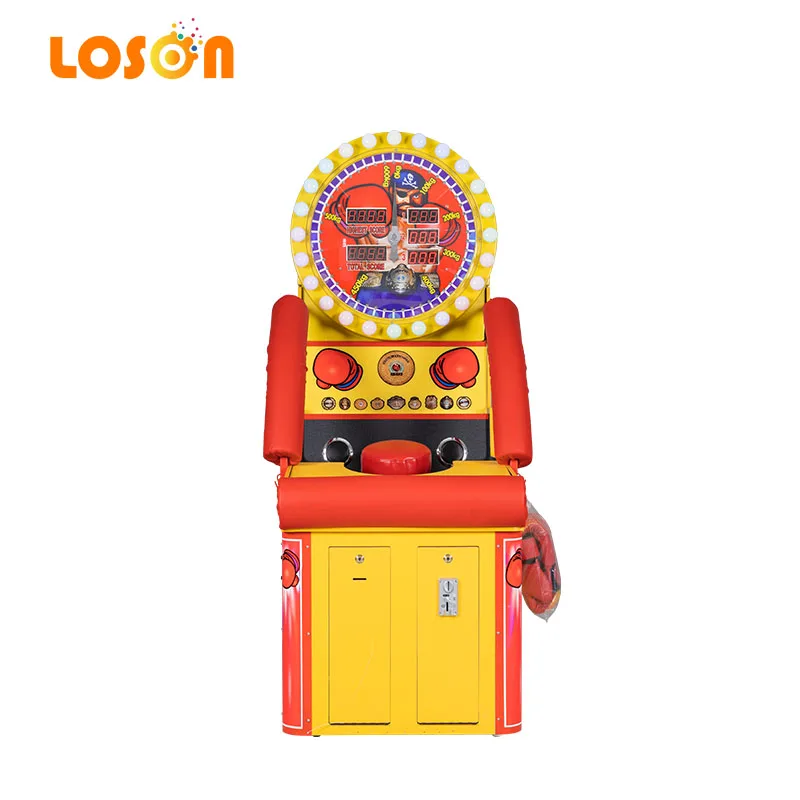 Ultimate simulator sport arcade and kicking vending boxing machine training coin operated game with prizes