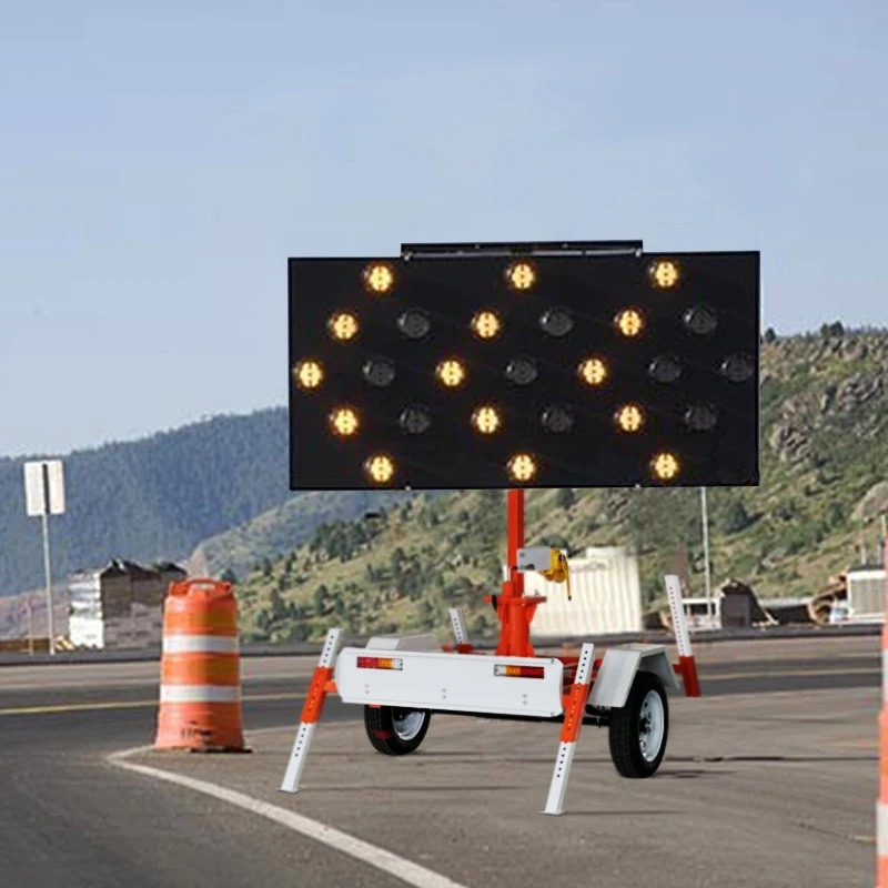 Electrical Safety Board Led Bar Traffic Sign Reflector Eye Cat Road Solar Power Yellow Arrow Flashing Light