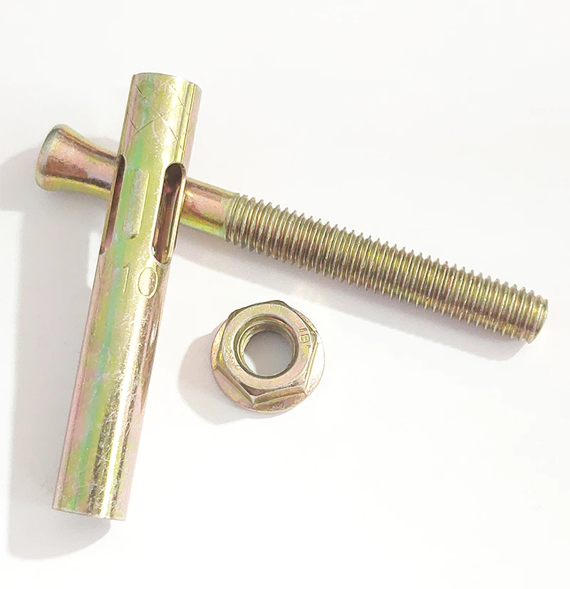 M6 to M20 C1022A Low Carbon Steel Sleeve Anchor With Flange-Nut.