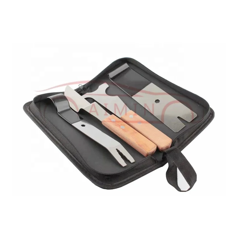 New arrival 4 piece door seam quick opening unlocking lock pick set key locksmith tool to open door kits 2022