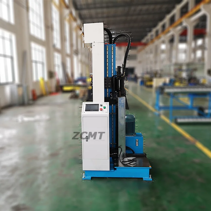 China-Made 1.2mm Thickness Hydraulic Ventilation Duct Seaming Machine Automatic HVAC Construction Industries with Closing Lock