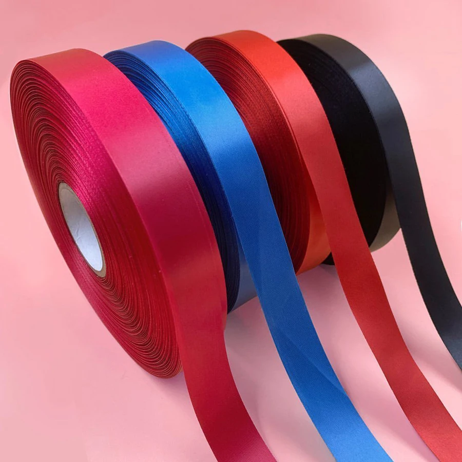 Factory Supplier High Quality Satin Ribbon Printed Listn 100 Yardas Satinado 4 cm