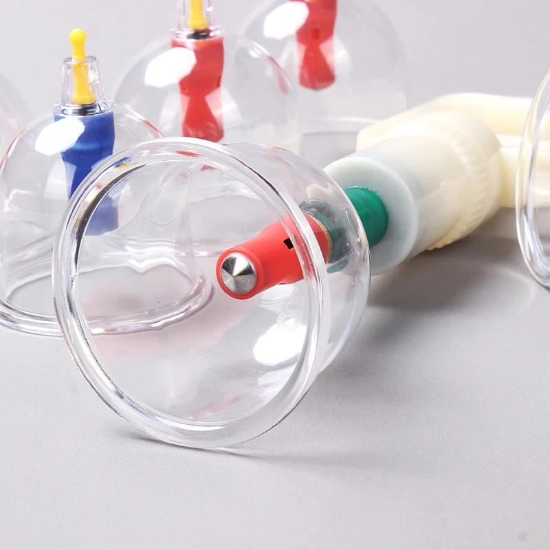 Chinese Strong-quality 12pcs paper board Cupping therapy Hijama massage cupping device